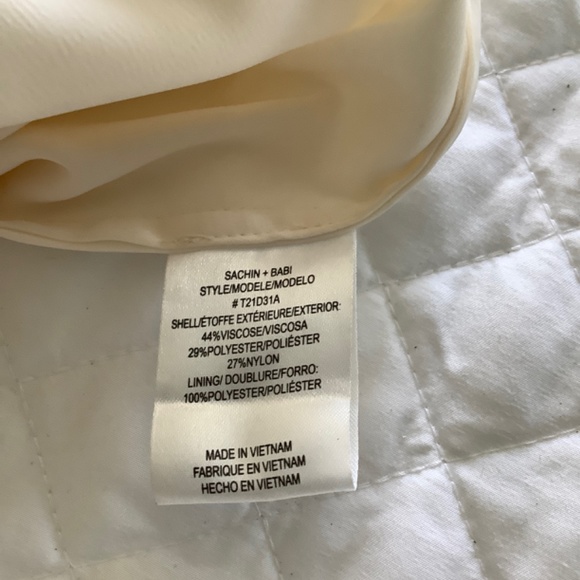 Anthropology white bubble dress - Picture 5 of 8